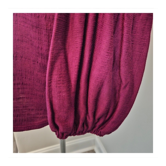 Max Studio Magenta Tunic Top Size 2X - Picture 3 of 3